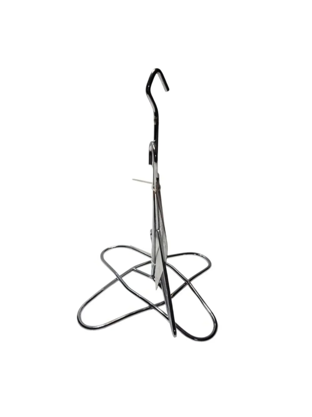 Poultry Stand and Lifter Outdoor Gourmet Cooking Chicken Turkey Frying NOS